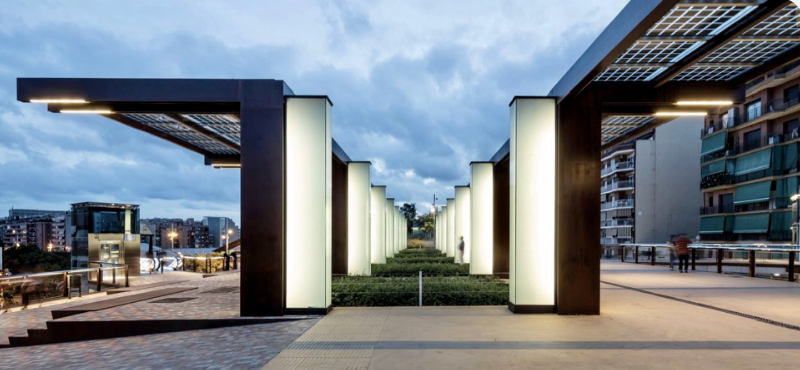 Pérgola Fotovoltaica Barcelona