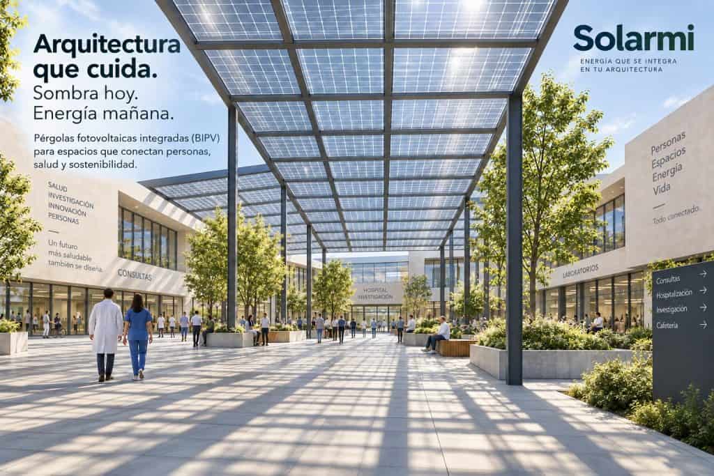 Pérgola BIPV